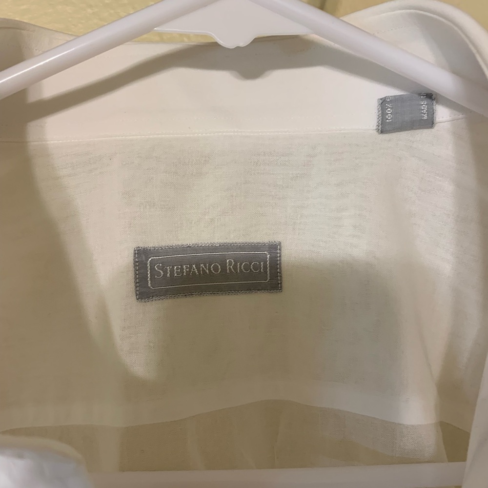 Stefano Ricci white button down - Picture 3 of 6